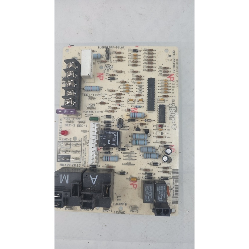 Carrier CEBD430438 06A Furnace Control Circuit Board CEPL130438 01 HK42FZ0132406